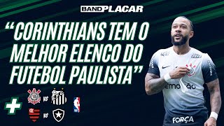 CORINTHIANS X SANTOS, ARRASCAETA TITULAR, NBA E MAIS  - ANÁLISE E MELHORES ODDS I BANDPLACAR