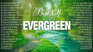 Top 100 Evergreen Cruisin Love Songs 80's 90's 💟 Relaxing Beautiful Old Love Songs