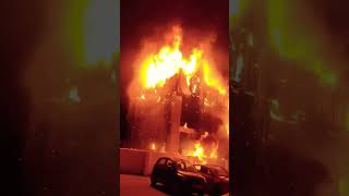 ಹೊತ್ತಿ ಉರಿದ ಶಿವಮೊಗ್ಗದ ಹುಂಡೈ ಶೋ ರೂಮ್|Shivamogga Hundai Showroom Fire Accident|#fireincident #firenews