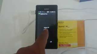 Sony Xperia M  C1904 Brightness test