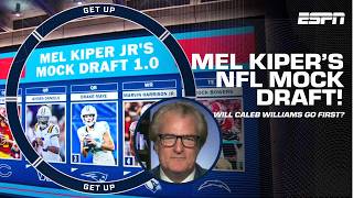 Mel Kiper's NFL MOCK DRAFT: Will the Bears MOVE ON from Justin Fields to Caleb Williams? | Get Up