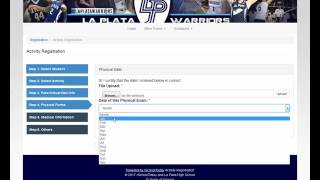 Athletic Registration