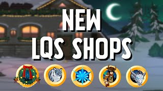 AQW -  New LQS Shops/Packs Frostval