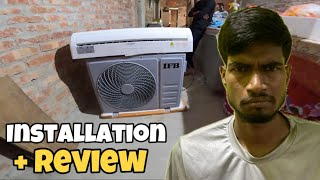 IFB 5 star 1.5 ton AC installation and Review - EHSAN