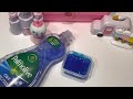 dish soap slime 🫧 how to make super easy no glue dish soap slime