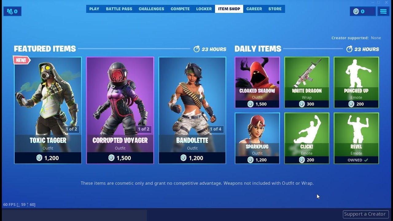 Fortnite Item Shop Today *October 8, 2019 - YouTube