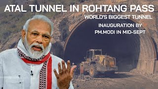 WORLD'S LONGEST TUNNEL IN INDIA | ATAL ROHTUNG TUNNEL | SPECTRA