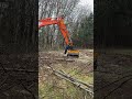 doosan dx85r with femac mulcher