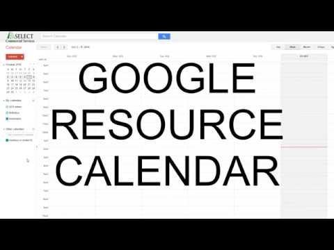 Google Resource Calendar Google Resource Calendar