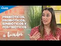 ¿Cuál es la diferencia entre prebióticos, probióticos, simbióticos y postbióticos?¿Para qué sirven?