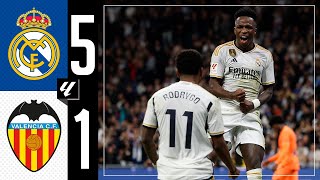 Real Madrid 5-1 Valencia | HIGHLIGHTS | LaLiga 2023/24