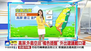 【佩潔氣象報報】今東北季風增強 北東天氣轉涼 局部短暫雨│中視早安氣象 20210223