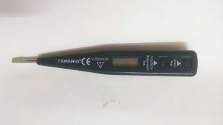 Taparia MDT- 81 Standard Screwdriver | Taparia MDT-81 Multi Purpose Digital Line Tester |