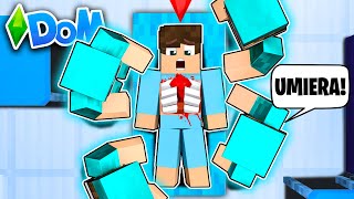 IDZIEMY DO SZPITALA w którym SPĘDZIŁEM 7 dni i MIAŁEM OPERACJĘ w Minecraft | MINECRAFT DOM | Luferek