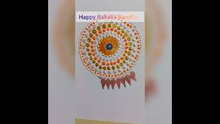 Easy To Do Acrylic Rakhi Painting For Beginners