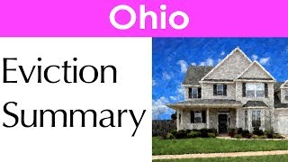 Ohio Eviction Laws for Landlords and Tenants
