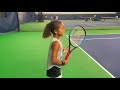 7 YEAR OLD TENNIS PRODIGY- M3