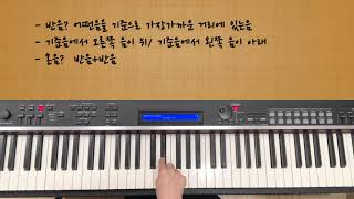 [LESSON TIP - 기초음악이론1] 건반위의 온음과 반음 (반주법 레슨을 위한 기초 이론)