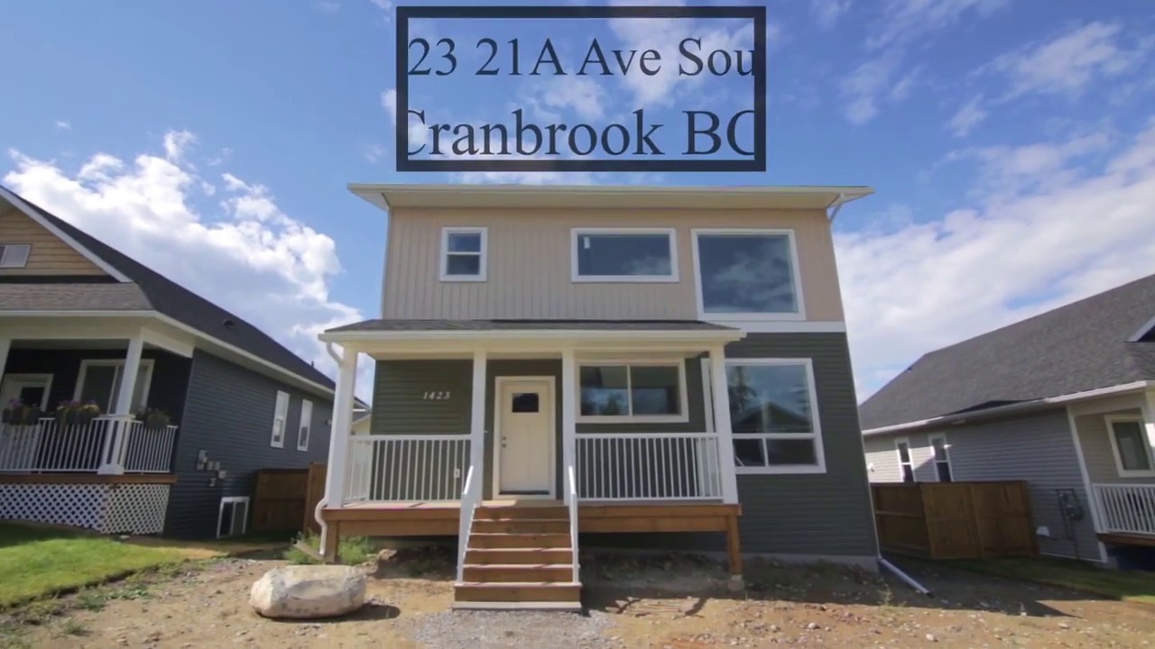 1423 21A Ave South Cranbrook B.C. - YouTube