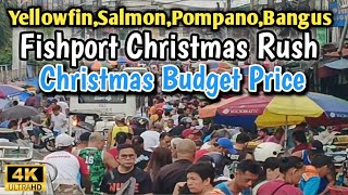 Christmas rush sa fishport malabon#amazingsea #seafoodmarket #christmas #paskosapinas#kuyavalsantos