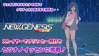 PSO2:NGS「セツナノイッセン」にスレイヤーで挑戦！Sl/Te