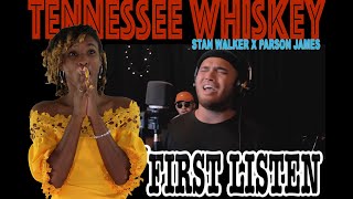FIRST TIME HEARING Stan Walker, Parson James - Tennessee Whiskey | REACTION (InAVeeCoop Reacts)