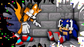 Sonic And Amy and Tails - The Wheel of Fortune Good Ending | FNF Minecraft Animation