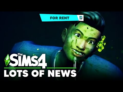 NEW TEASER, NEW LOOK AT DEATH BY MOLD, GAMEPLAY LIVESTREAM, & MORE! (The Sims 4: For Rent)
