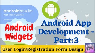 Android Widgets Login Registration Part 3 (A)