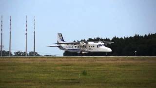 Dornier 228 NG doing a three-point turn