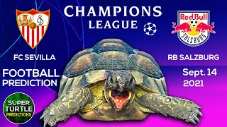 FC Sevilla vs RB Salzburg ⚽ UEFA Champions League 2021/22 🐢 Turtle Football Predictions