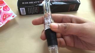 Bar Brat's Instant Wine Aerator