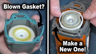 How to Fix a Leaking Air Nailer | Make Your Own Gasket