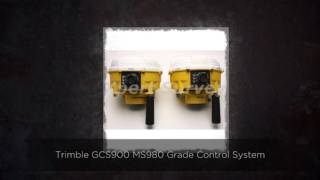 Trimble GCS900 MS980 Grade Control System