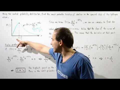 How do you find most probable distance?