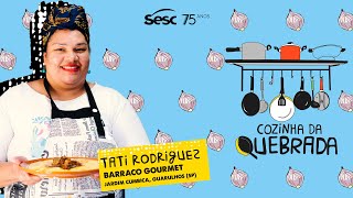 #CozinhaDaQuebrada | Receita: costelinha, nhoque de abóbora e gelatina de hibisco com morango.