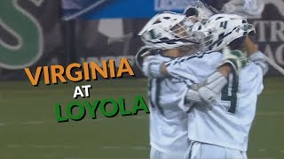 Virginia vs. Loyola Lacrosse Highlighs 2018, NCAA Lacrosse Tournament First Round