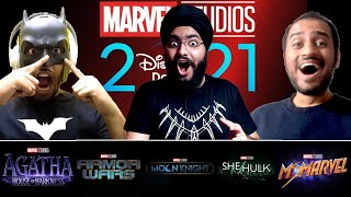 Indians React to MARVEL STUDIOS' DISNEY PLUS DAY Trailers & Reveals | She Hulk, Moon Knight, X-men97