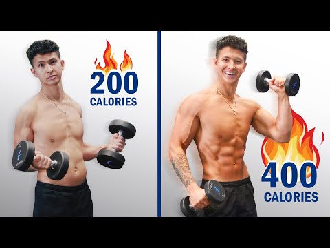 How many calories do you burn in upper body weight training?