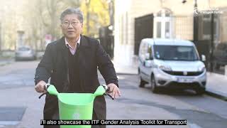 Young Tae Kim presents the ITF Gender Analysis Toolkit for Transport