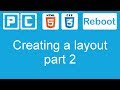 HTML5 and CSS3 beginners tutorial 35 - creating a website layout [part 2]