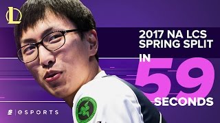 The 2017 NA LCS Spring Split in 59 seconds