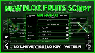 [NEW] Blox Fruits Script/Hack Min Hub V2 | Auto Farm | Auto Raid | Auto V4 (Mobile & PC)