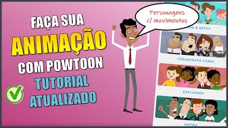 [ATUALIZADO] Faça sua Animação com Powtoon - AULA PASSO A PASSO