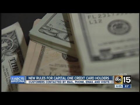 New rules for Capital One credit card holders New rules for Capital One credit card holders