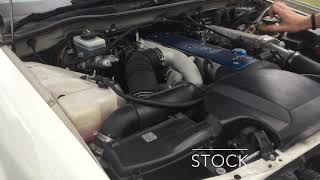 JZX100 Chaser - Stock intake vs HKS Mushroom filter