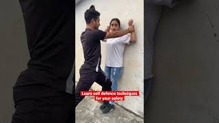 Learn self defence techniques for your safety #selfdefense #youtubeindia #shortsvideo