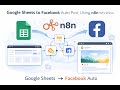 Automate Facebook Posting from Google Sheets Using n8n
