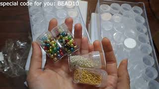 How do i store my beads? Artdot Storage unit/ How to store your beads/ Bead storage unit.