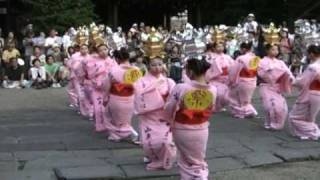 山鹿灯篭踊り2009③大宮神社